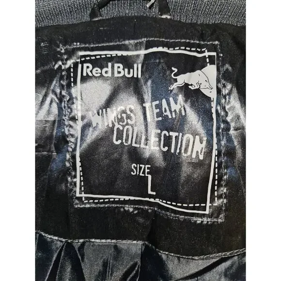 Red Bull Wings Team Collection Ladies Size Large Puffer Jacket Hooded EUC - Picture 11 of 14
